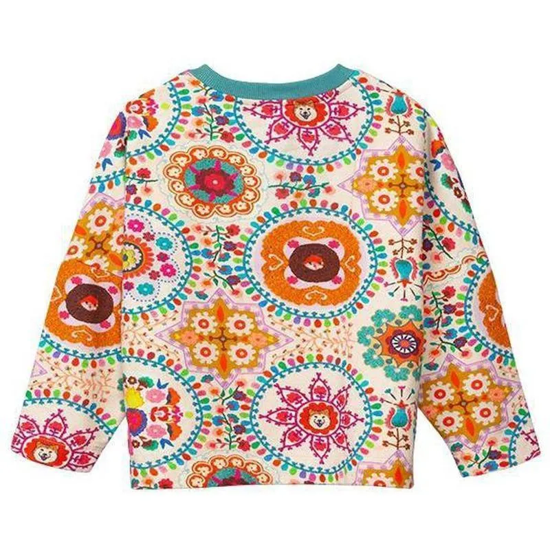 Girls Paisley Hark Sweatshirt