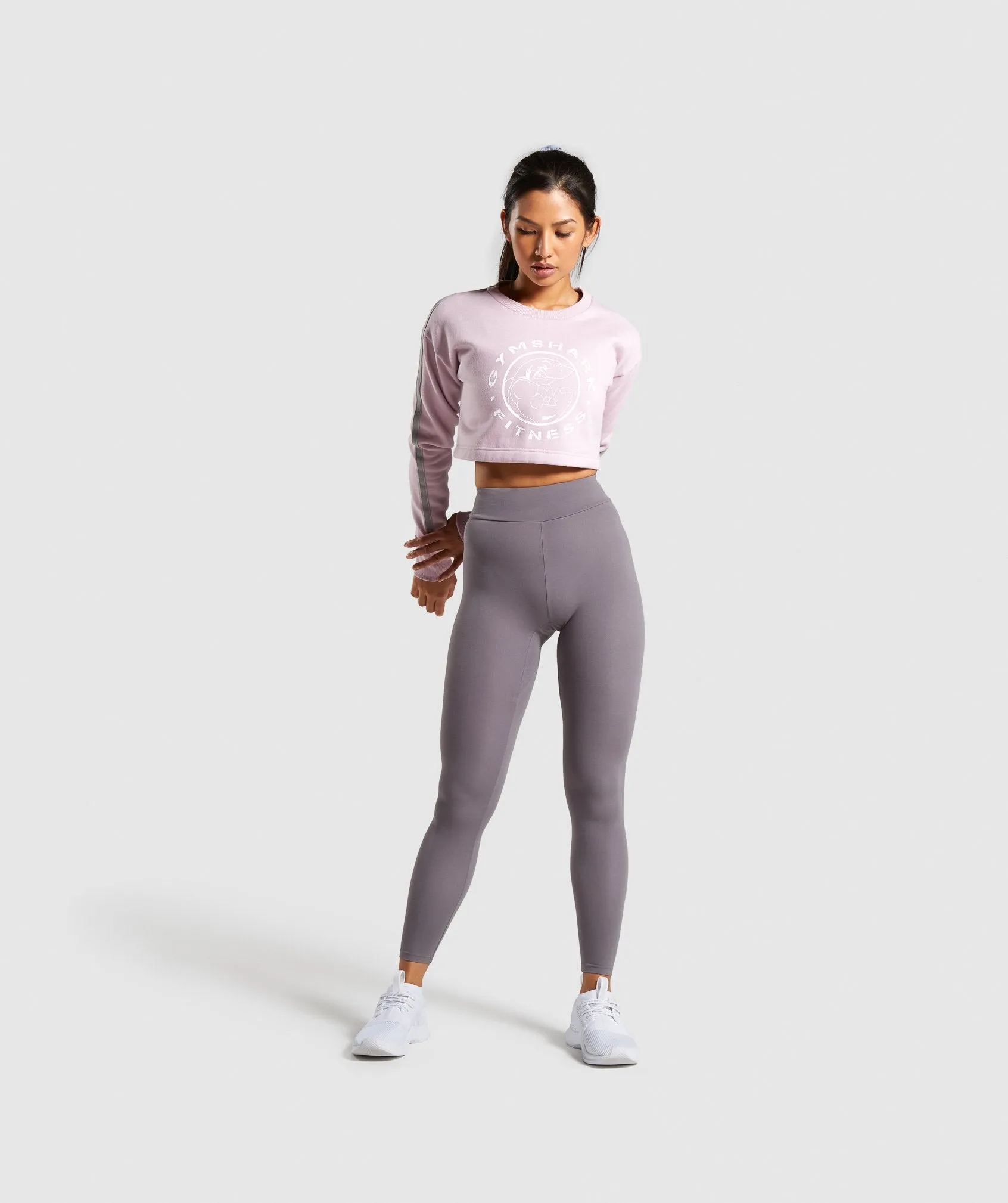 Gymshark Legacy Fitness Sweater - Washed Lavender