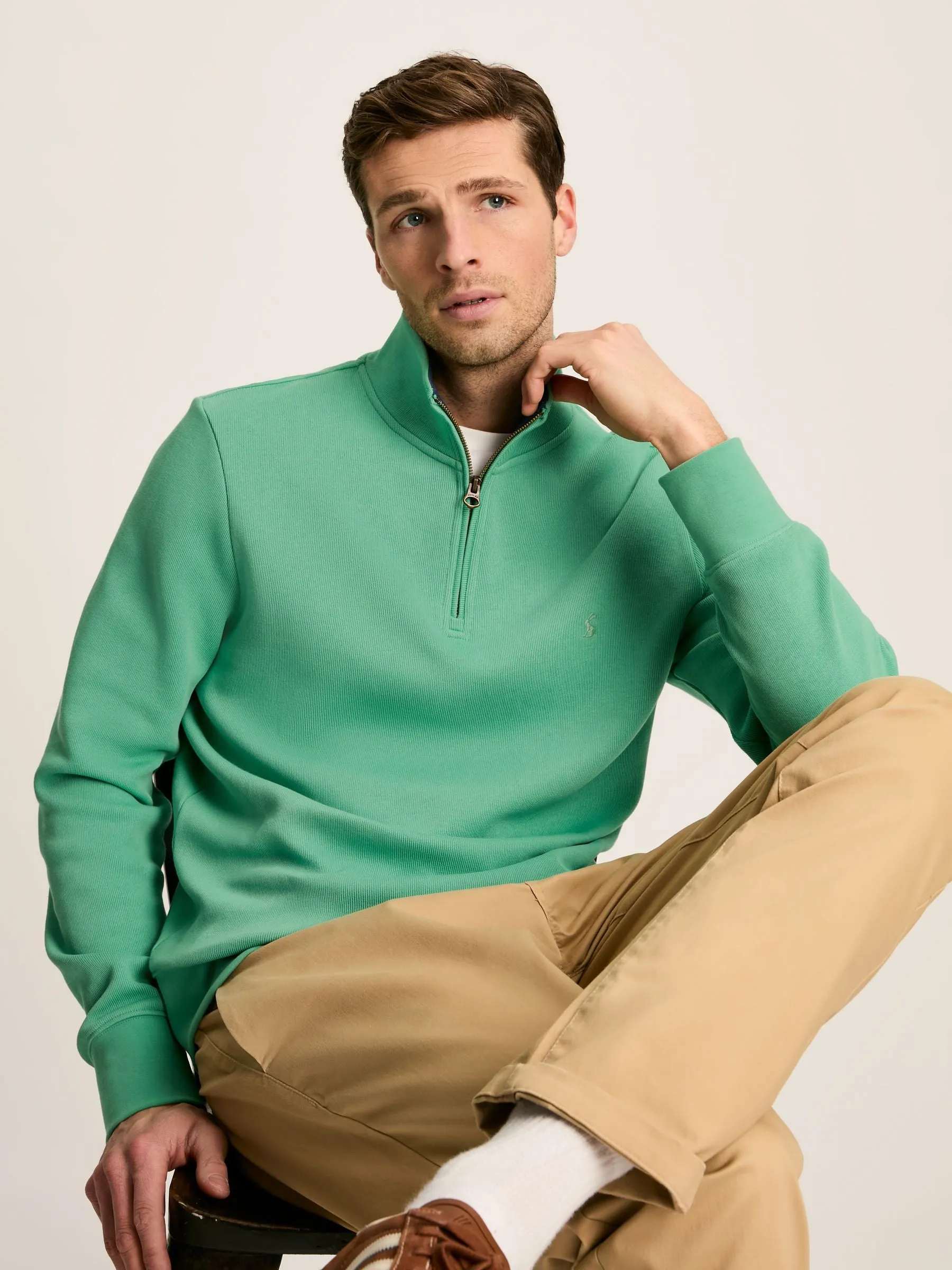 Joules Alistair Zip-Neck Sweatshirt