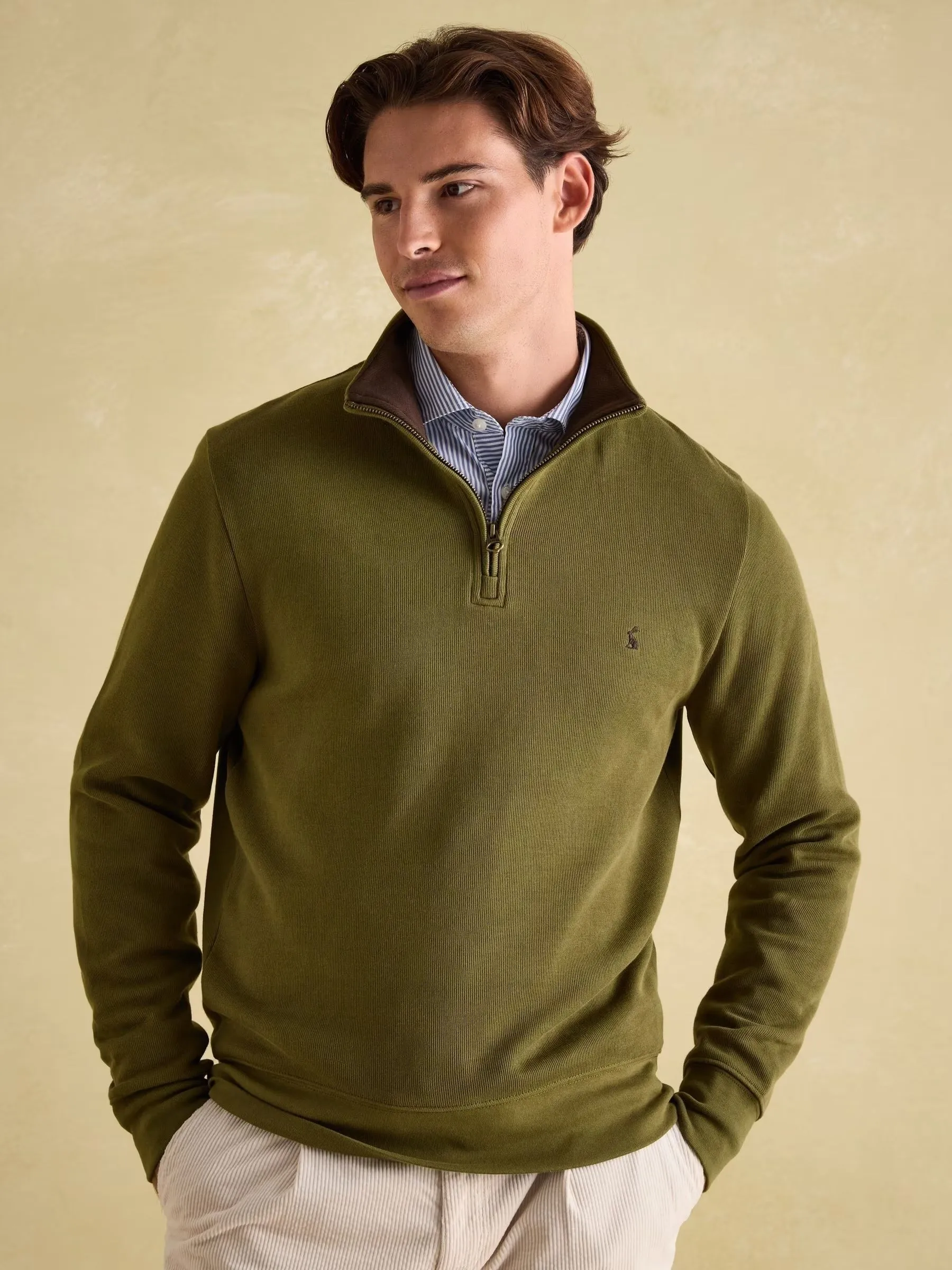 Joules Alistair Zip-Neck Sweatshirt