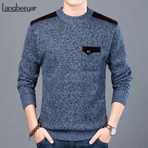 Men's Slim Fit Pullover Sweather