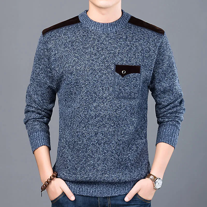 Men's Slim Fit Pullover Sweather