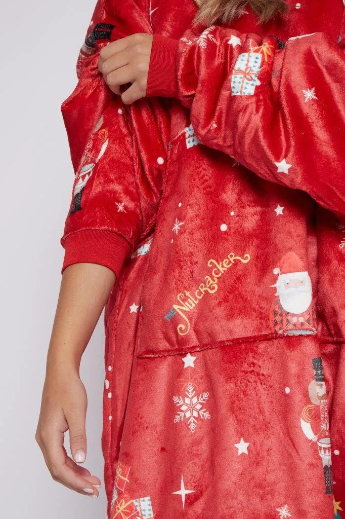 Seasonal Secret Santa Red Hoodie