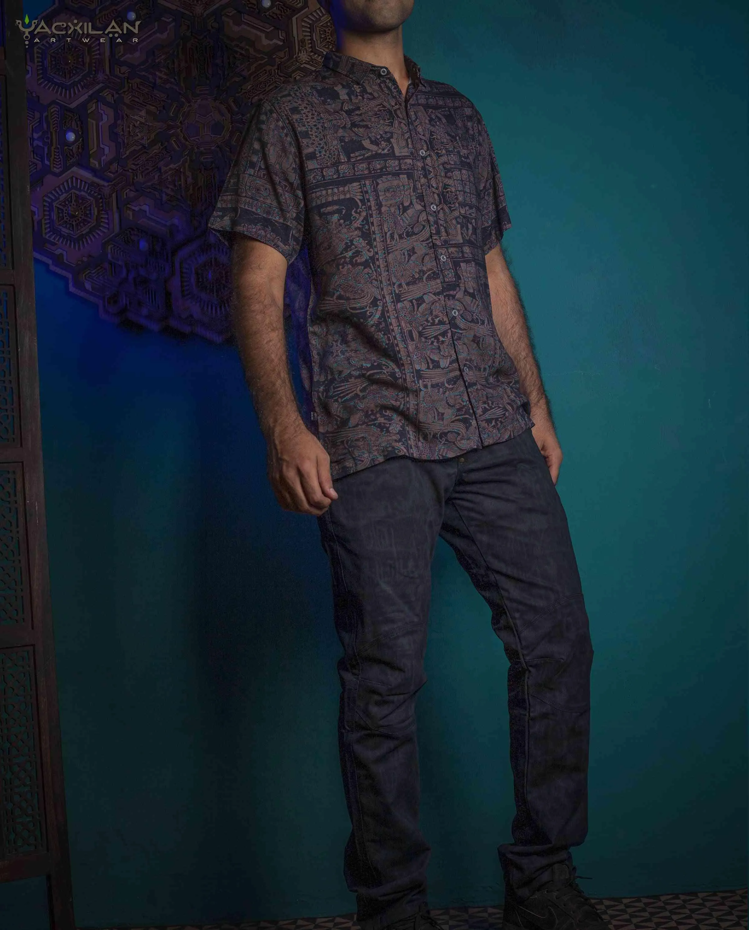 Shirt Men Half Sleeves / Viscose - ELDERS