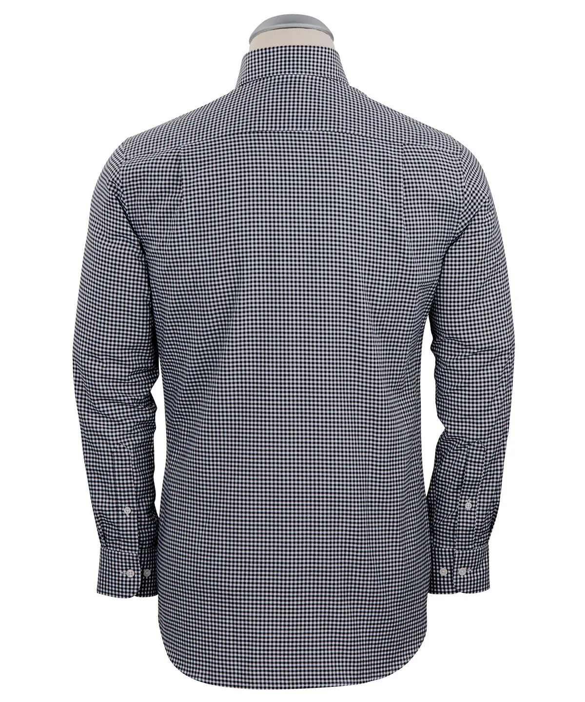 Signature Brushed Cotton Gingham Long Sleeve Sport Shirt