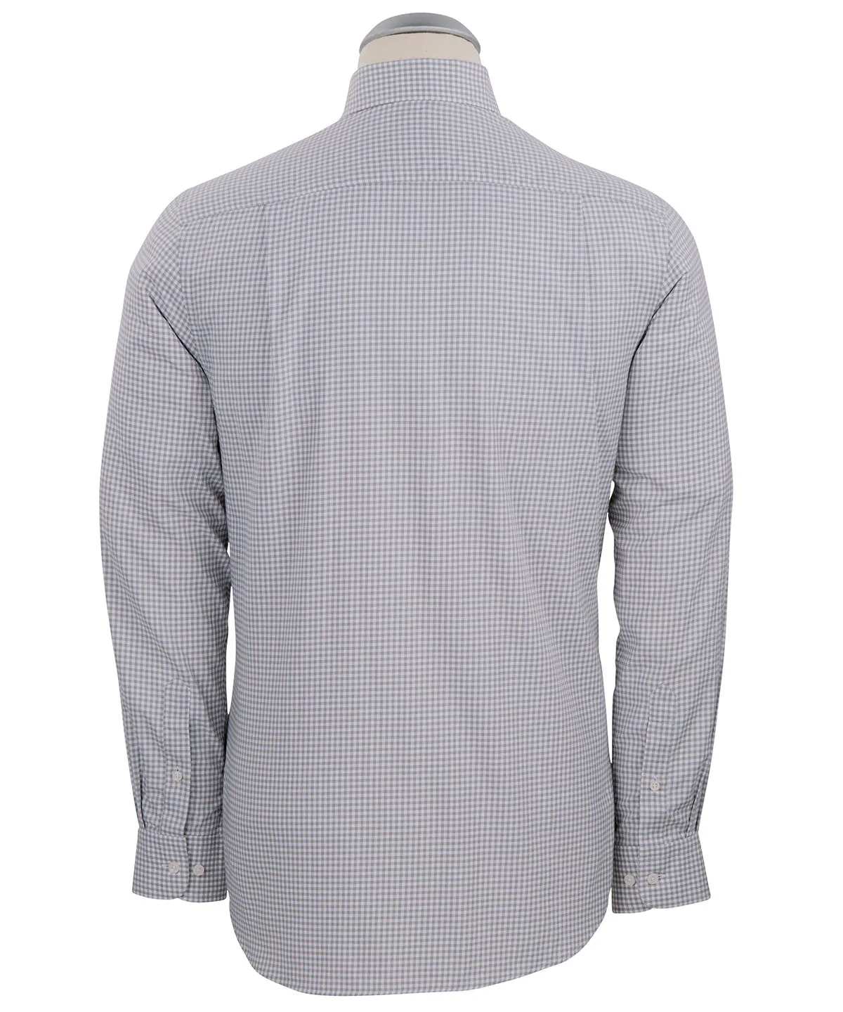 Signature Brushed Cotton Gingham Long Sleeve Sport Shirt