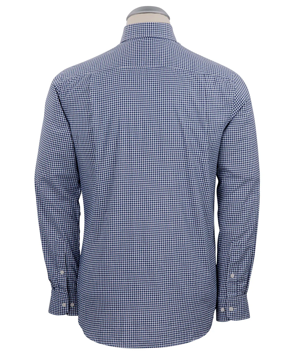 Signature Brushed Cotton Gingham Long Sleeve Sport Shirt