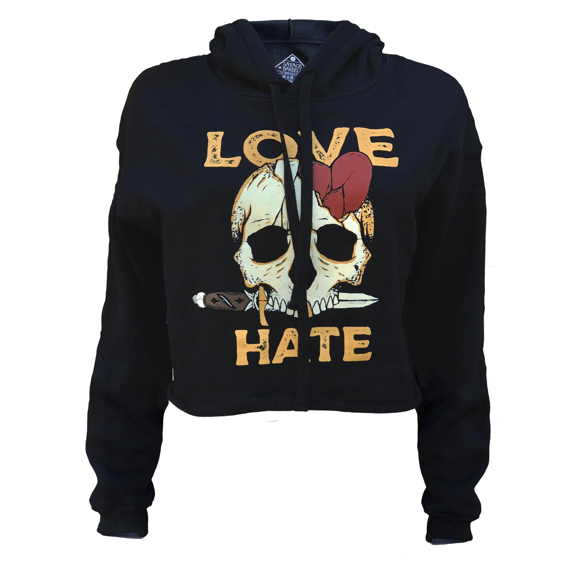 Women's Crop Hoodie - Rest Day